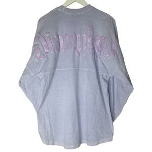 Disney Parks Disneyland Resort Spirit Jersey Lavender Glitter Size Large
